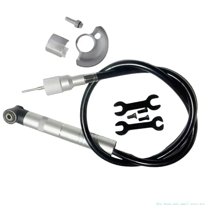 

581C 90 Degree Air Grinder Pneumatic Tool Mini Grinder Grinding Polishing Tool Set Electric Grinder Transfer Head Replace