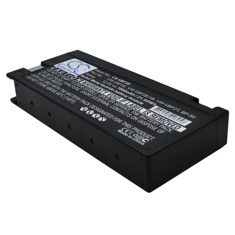 Ni-MH Camera Battery for CURTIS MATHES CANON SEARS QUASAR CHINON PENTAX TECHNIKA MAGNAVOX Marantz Panasonic PHILCO,12.0v,1800mAh