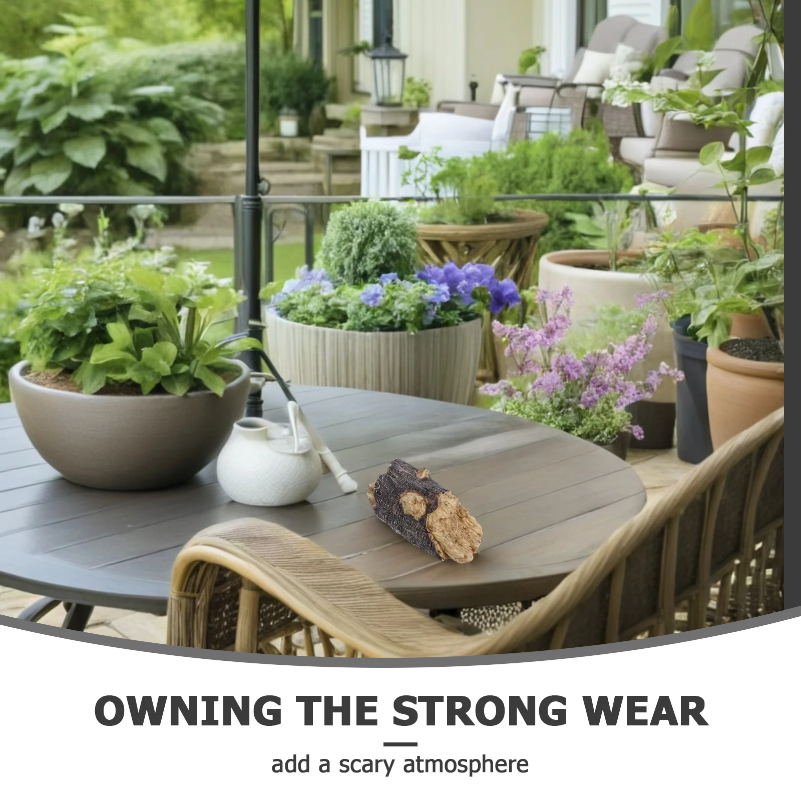 Fake Branch Outdoor Hider Garden Decor Weatherproof Fake Branch Hider Rock Hide A Key Holder Storage