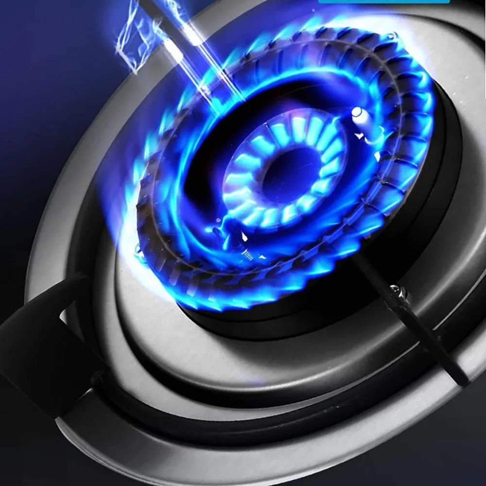 버너 가스레인지 가스쿡탑 트리플 링 5.0Kw 빌트인 호브 테이블탑 조리용 FFD 및 에나멜(가스, LPG)