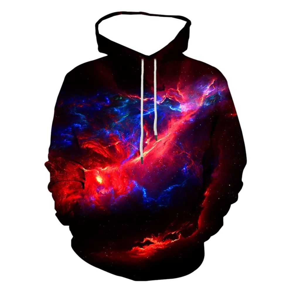 2026 Neuer Unisex-Kapuzenpullover mit 3D-Druck, brillante Galaxie, cooles Druckmuster, lässiger Kapuzenpullover, trendiger cooler Kapuzenpullover, Alltagskleidung, Textur, weich