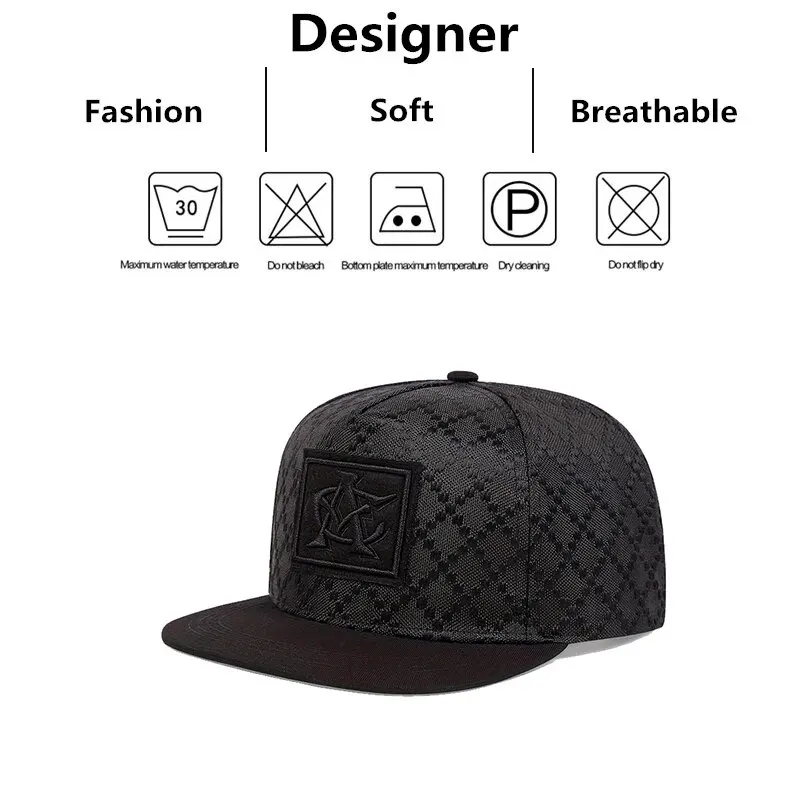 Cappelli Hip-Hop Unisex con ricamo a lettera CA primavera e autunno cappellini da Baseball Casual regolabili all'aperto cappello con protezione solare