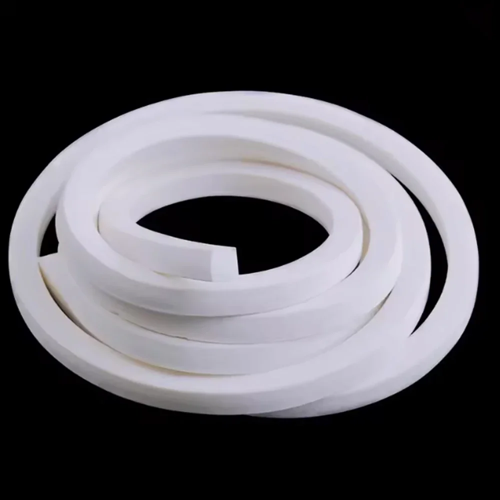 1 Meter Silicone Foam Flat Square Strip Car Cabinet Door Rectangular Sealing Strip Resistant To High Temperature And Collision