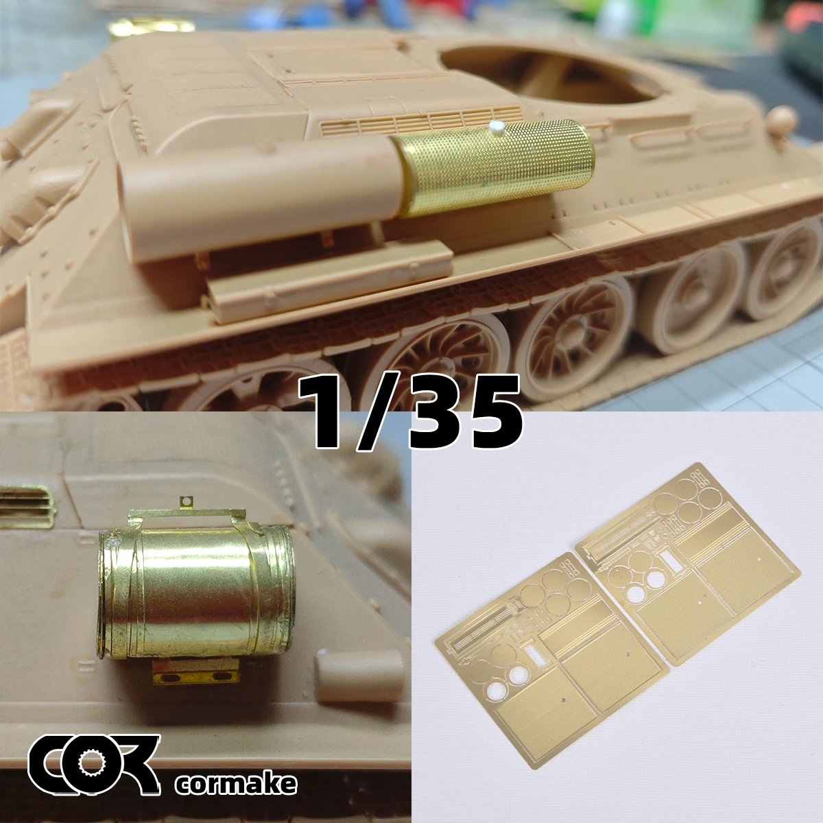 Model Kit History - Zestaw modelarski w skali 1/35, elementy
