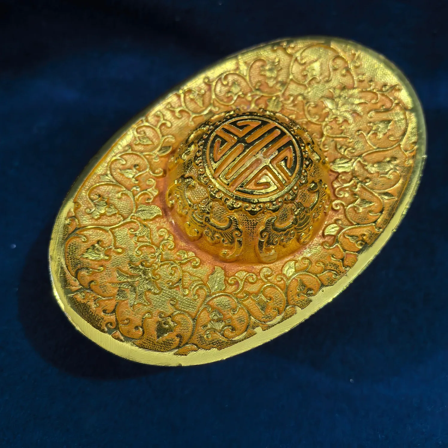 

Qing Qianlong Double Dragon Gold Ingot Vintage Collection