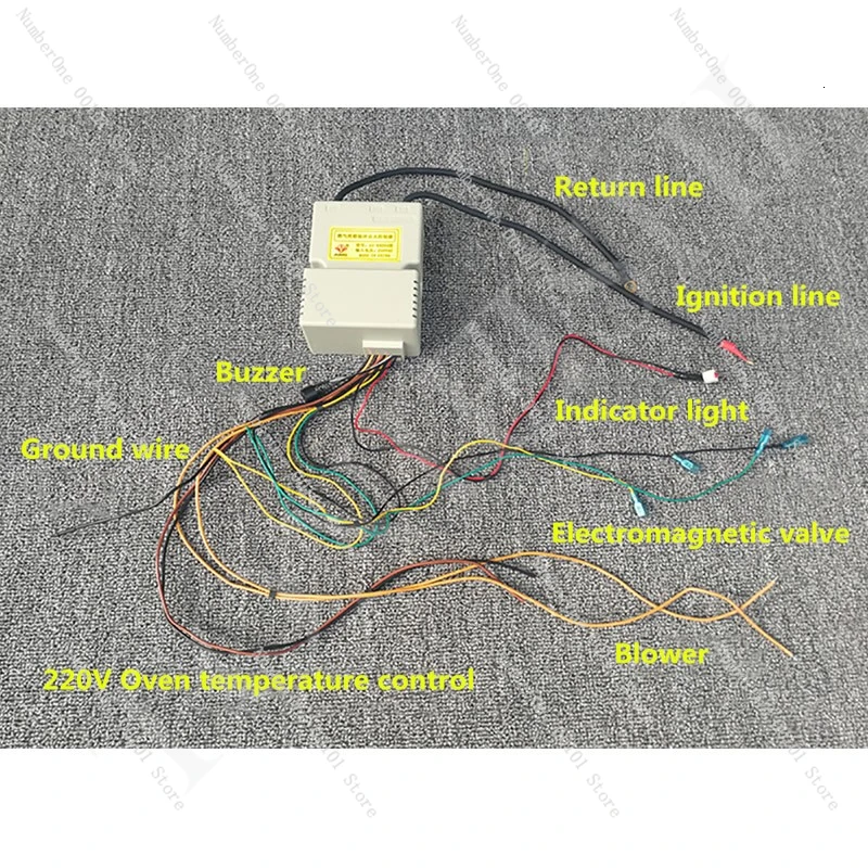 20V Gas Oven Pulse Ignition Controller Universal Catering gas oven Spare Parts AS-KX204 AC 220V