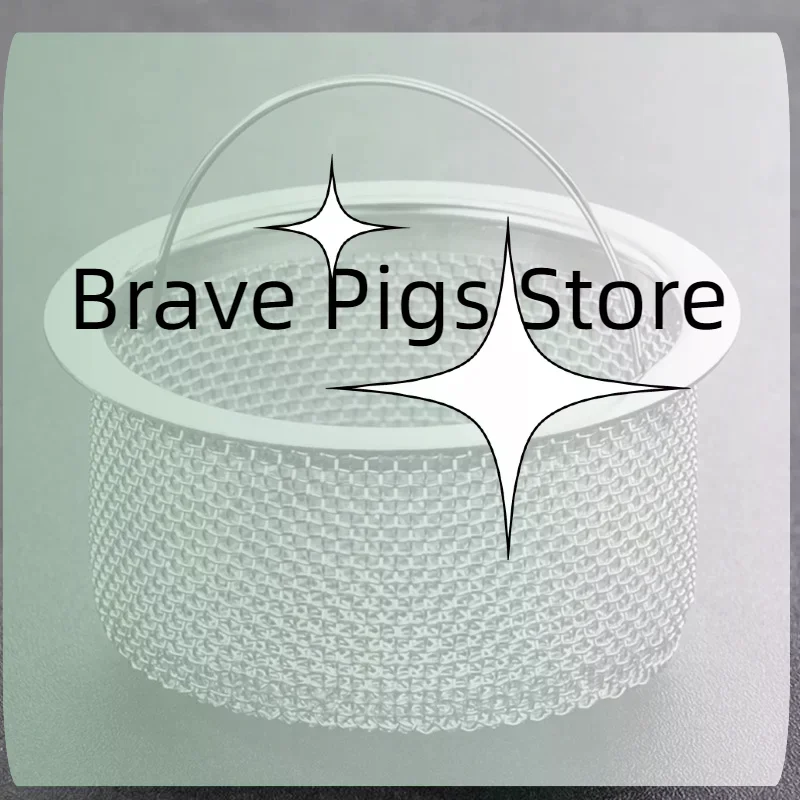 Stainless Steel Kitchen Sink Drain Strainer Fine Mesh Easy Lift Handle Prevents Food Waste Clogging Pipes For Daily Use
