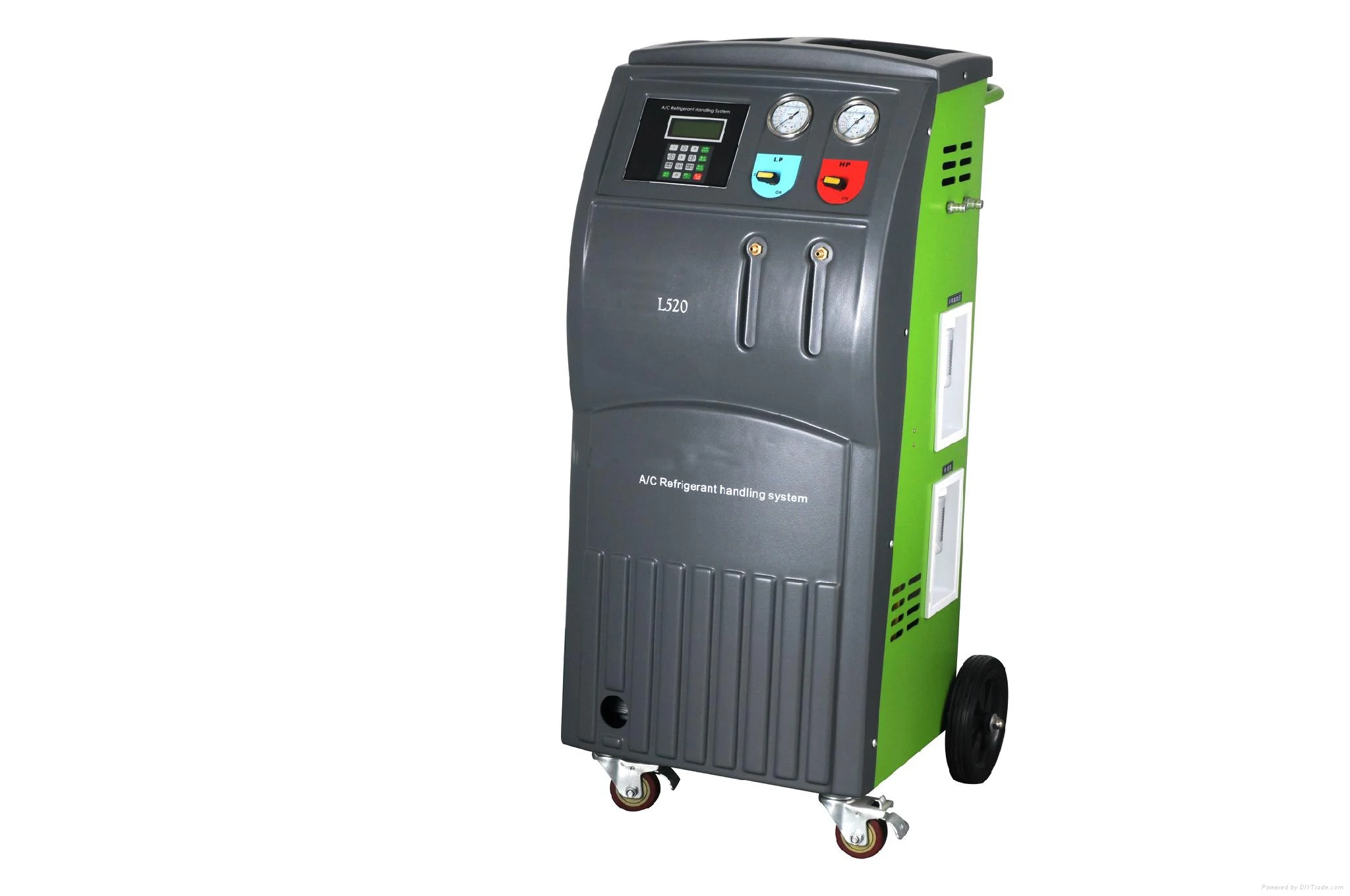 Refrigerant Gas Recovery Reclaim And Recharging Semi-auto Service Station Of A/C Diagnose Machine For All Cars