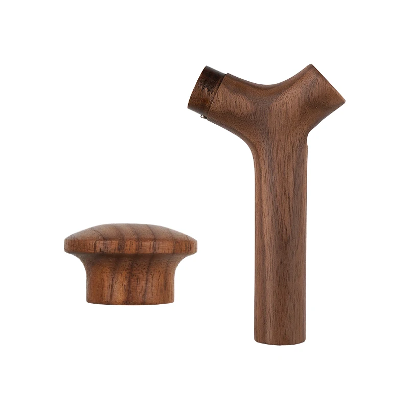 Fellow Temperature Control Pot Wooden Accessories Alternative Handle and Lid Barista Tool Coffee Accessories