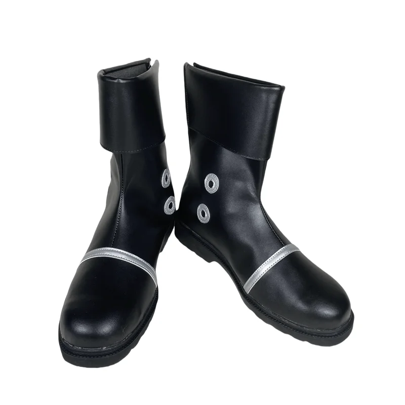 Portgas D Ace Cosplay zapatos botas Anime juego de rol botas de cuero sintético para hombres