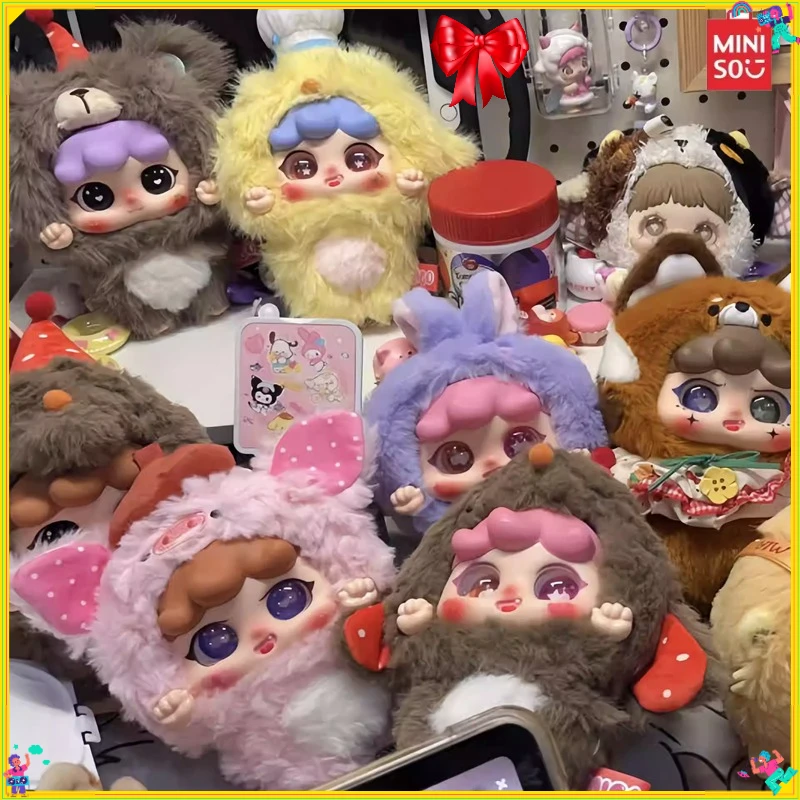 *!*! * MI/GO sournois boîte aveugle en peluche poupée mignonne Figure sac charme jouet à la mode cadeau Surprise pour les filles décoration de fête d'anniversaire