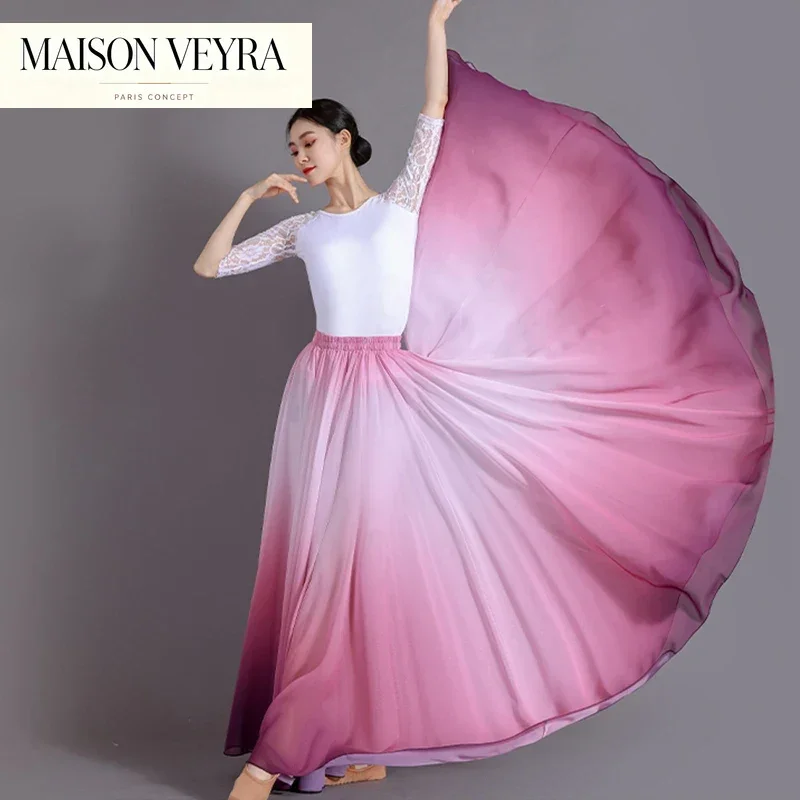 high-quality-new-flowing-longspanish-gradient-belly-danceskirt-women720-sun-degree-skirt-classical-dance-performance-costume