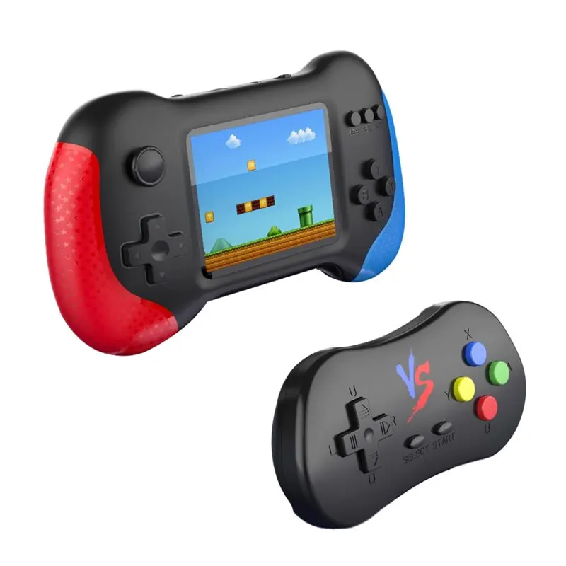 

X9M Retro Handheld Game Console 3 Inch Screen Built-In 666 Games Dual Player Nostalgia Game Pad For Children' S