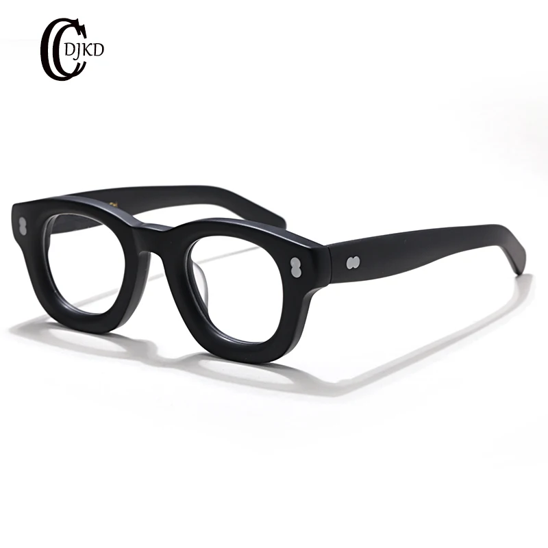 

2024 New Acetate SCOT Retro Eyeglass Frame Men And Women High Quality Fashion Designer Personalized Handwork Classical Glasses