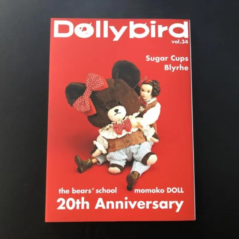 Dollybird Vol.34 Sewing Book Momoko DOLL 20th Anniversary Sugar Cups & Blythe Doll Clothes Bags Making Patterns Japanese Version