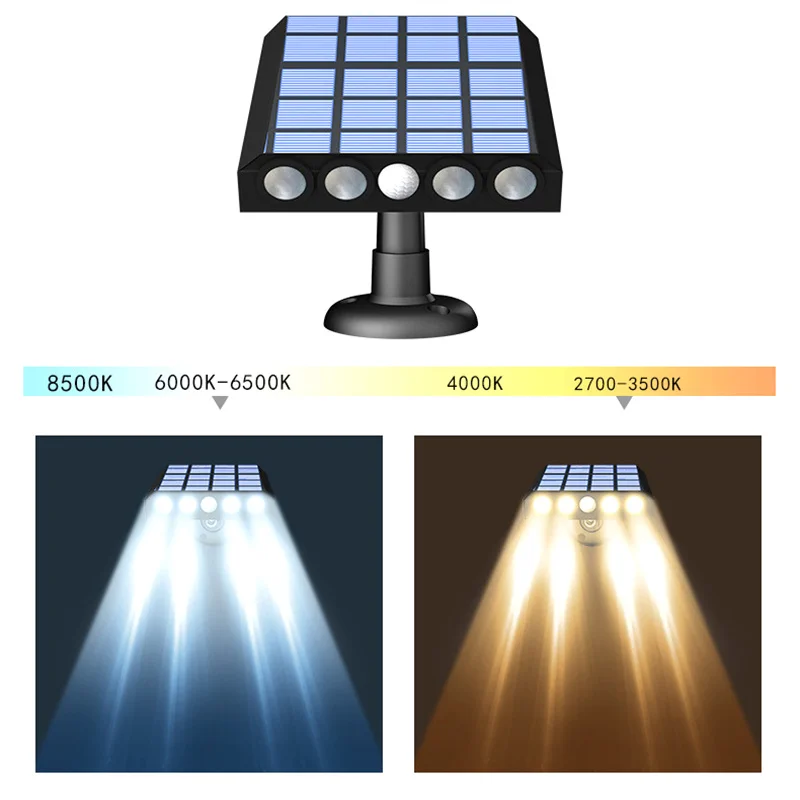 Solar Light Outdoor Wall Light LED Body Sensing Garden Light Household Lighting