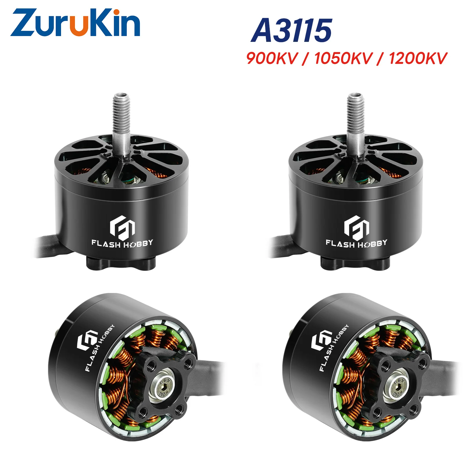 1PCS/4PCS Brushless Motor 900KV/1050KV/1200KV Remote-Controlled Drone RC PARTS for 3-6S Support