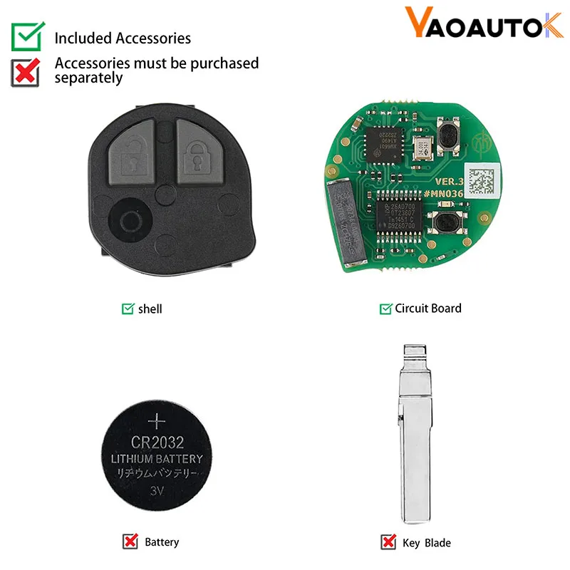 Smart Remote Key Xhorse VVDI XNSZ01EN Wireless Car Key Suzuki Type Universal For Suzuki XN For VVDI Mini/Key Tool Max Locksmith