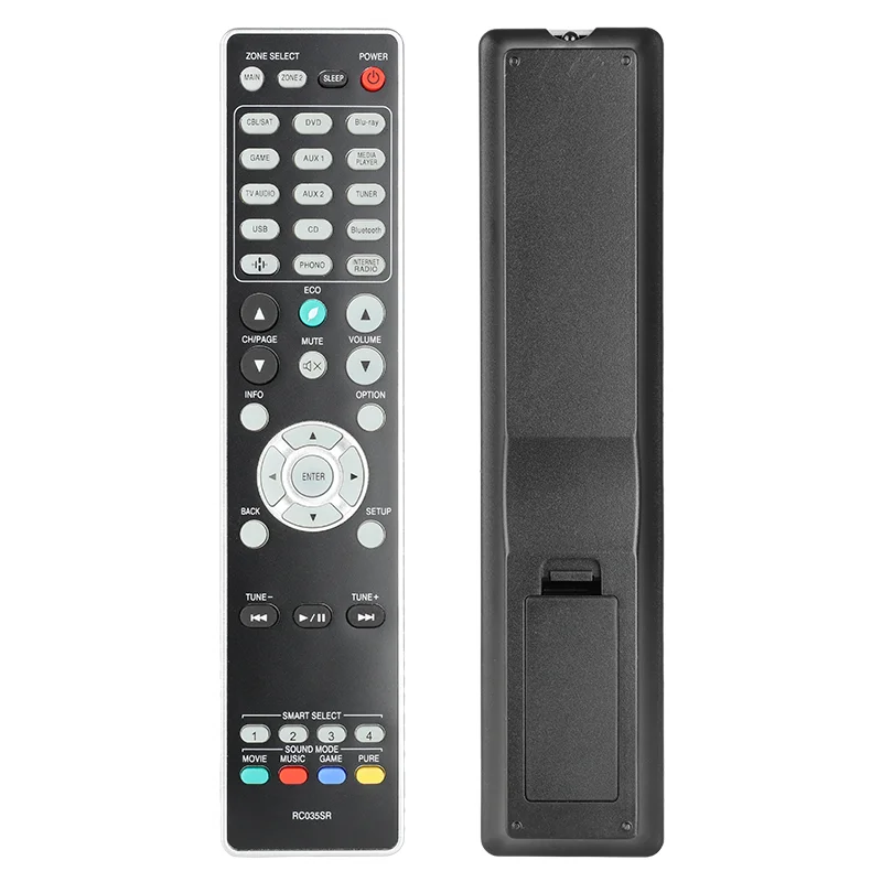RC035SR para control remoto Marantz, Compatible con receptor AV Marantz SR5013 SR5014 SR6012 SR6014 NR1510 NR1609 NR1710, reemplazo