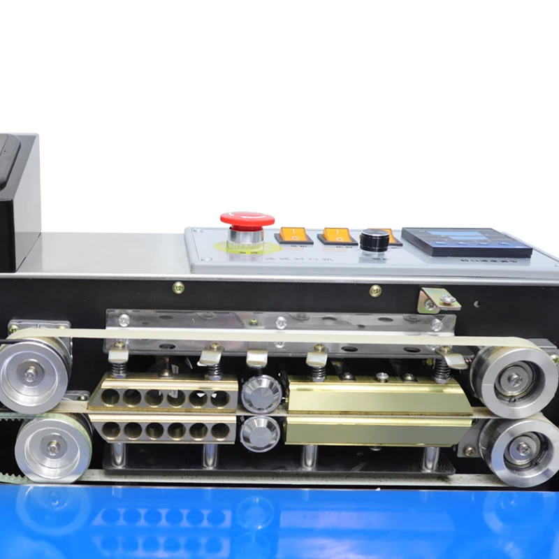 Willita Stainless Steel Automatic Batch Code Printing Machine Sealer Inkjet Printing Band Continuous Heat Sealing Machine view 6