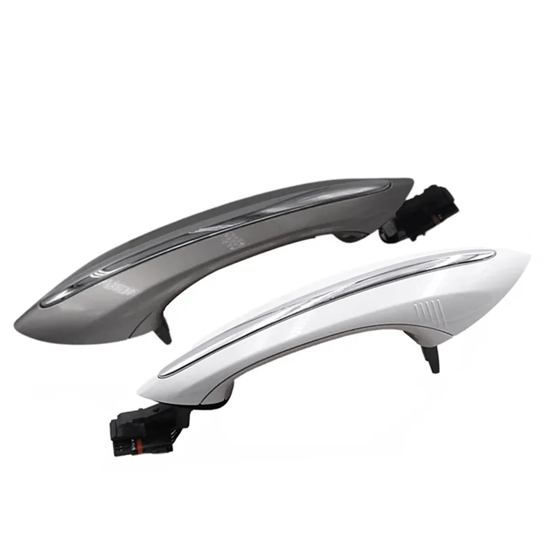 

Efficientt-4Pcs Outside Door Handle Puller Set Exterior Door Handle For BMW 5 6 7 Series F07 F10 F11 F06 F12 F13 F01 F02 White