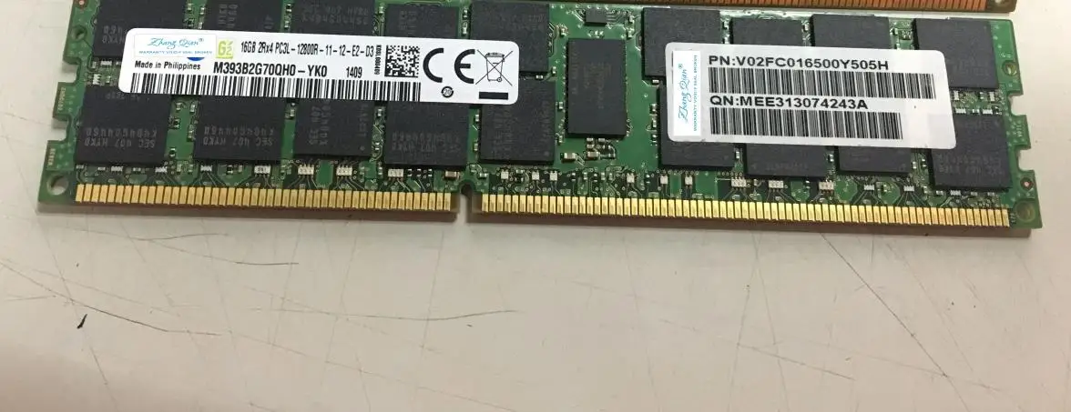 For Server NF5240M3 NF5280M3 NF5270M3  16GB DDR3 1600 ECC