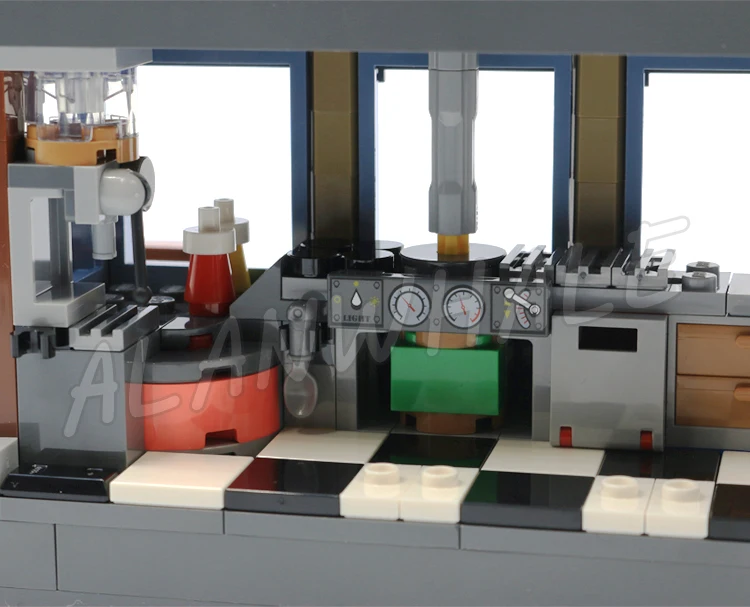 579 pièces côté caché crevette manille attaque fantôme chasse haute technologie Go-kart 11461 blocs de construction jouets compatibles avec le modèle