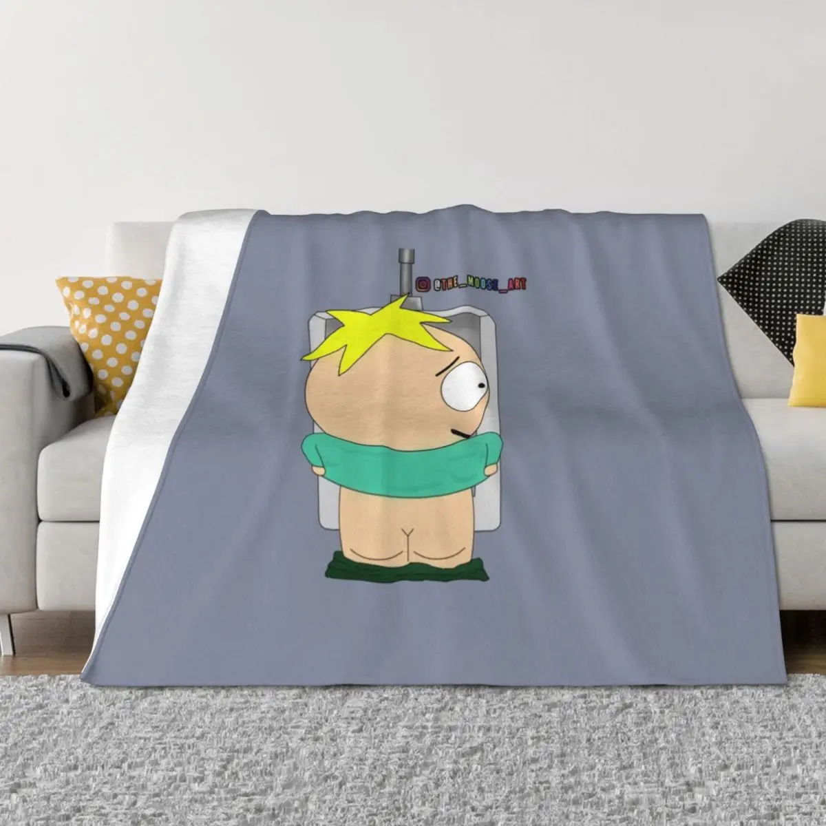 

Butters from South Park Throw Blanket Luxury Thicken Picnic halloween Multi-Purpose Blankets