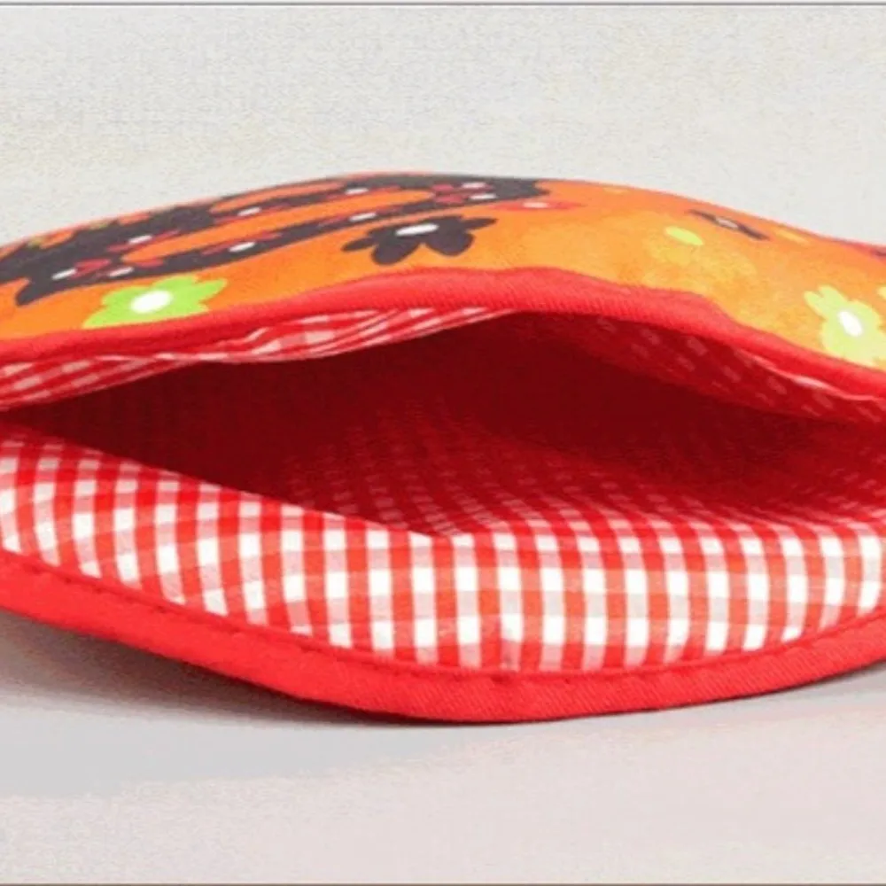 Heat Insulation Tortilla Warmer Pouch Reusable Portable Insulated Bag Microwave Safe Heat Resistant Tortilla Warmer Outdoor