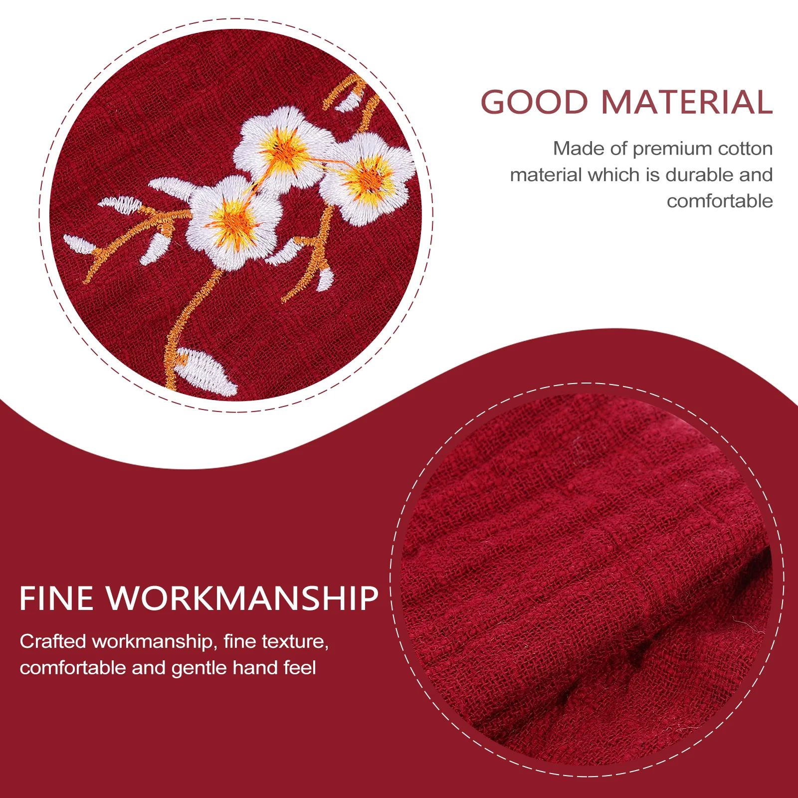

2pcs Cotton Tea Towel Multipurpose Cleaning Hand Towels Beautiful Kitchen Duster Napkin Practical Home Decor Wipe