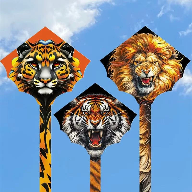 Cerf-volant professionnel tigre volant pour enfants, lion d'usine, sports, loisirs, direction, gell bl84, livraison gratuite