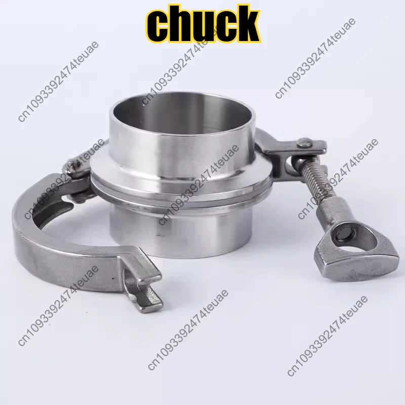 Clamp Quick Connect 304 Stainless Steel Clamp Joint Welding Blind Plate Set Large Diameter Quick Assembly Rapid Flange Welding