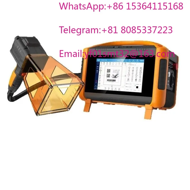 Handheld Engraving Machine 20W 30W Multi Material Marking Tool For QR Code Logo Date Coding Portable DIY Engraver
