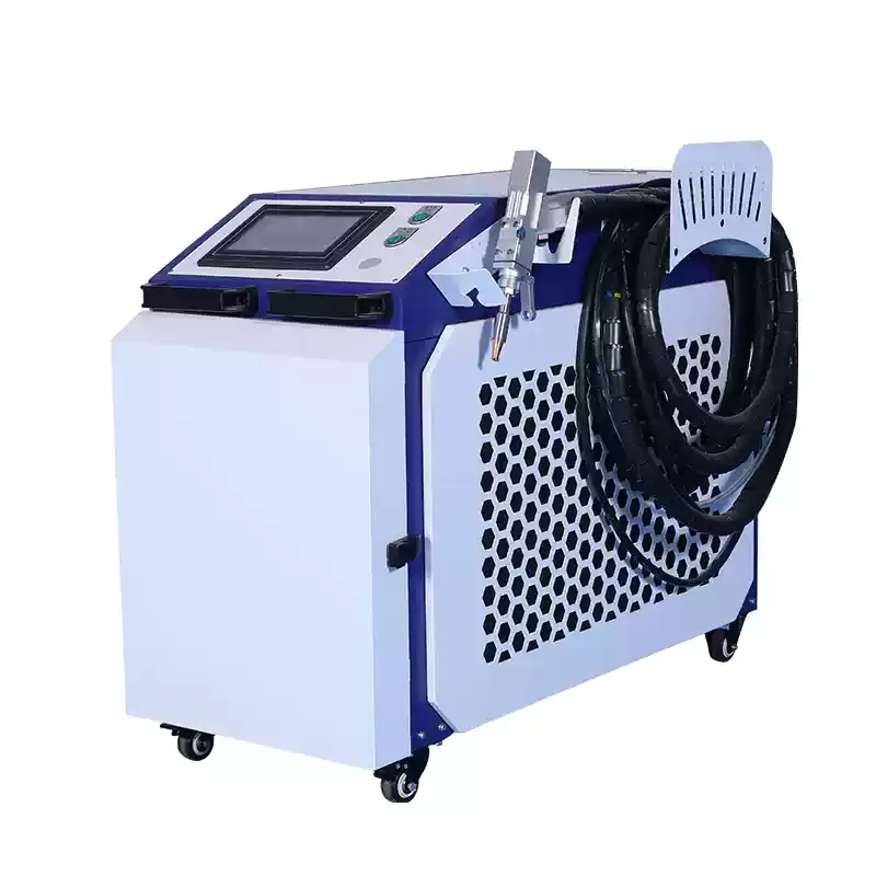 KET Handheld Fiber  Welding Machine 2000W water cooling Machine For Metal Welding Cutting Dust-removal