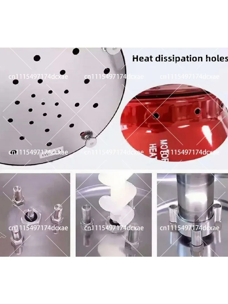 Small Restaurant Red/Black Chocolate Fountain with Tap Melting Waterfall Machine for Buffets Parties Events