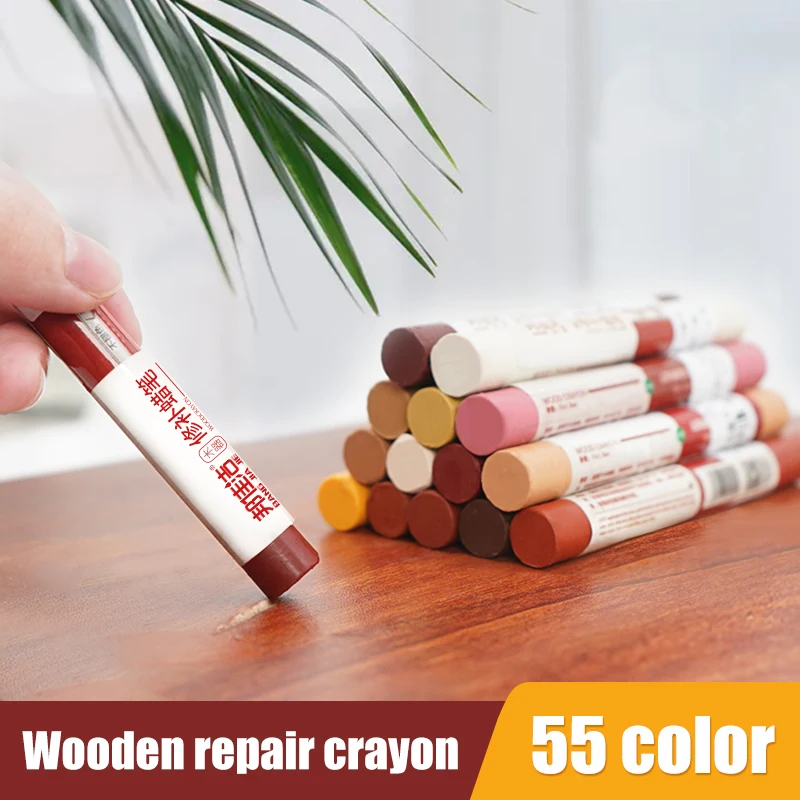 

Wooden Furniture Floor Quick Repair Crayons Scratches Off Paint Damaged Repair Pen Wood Material Repair Tools Household Item