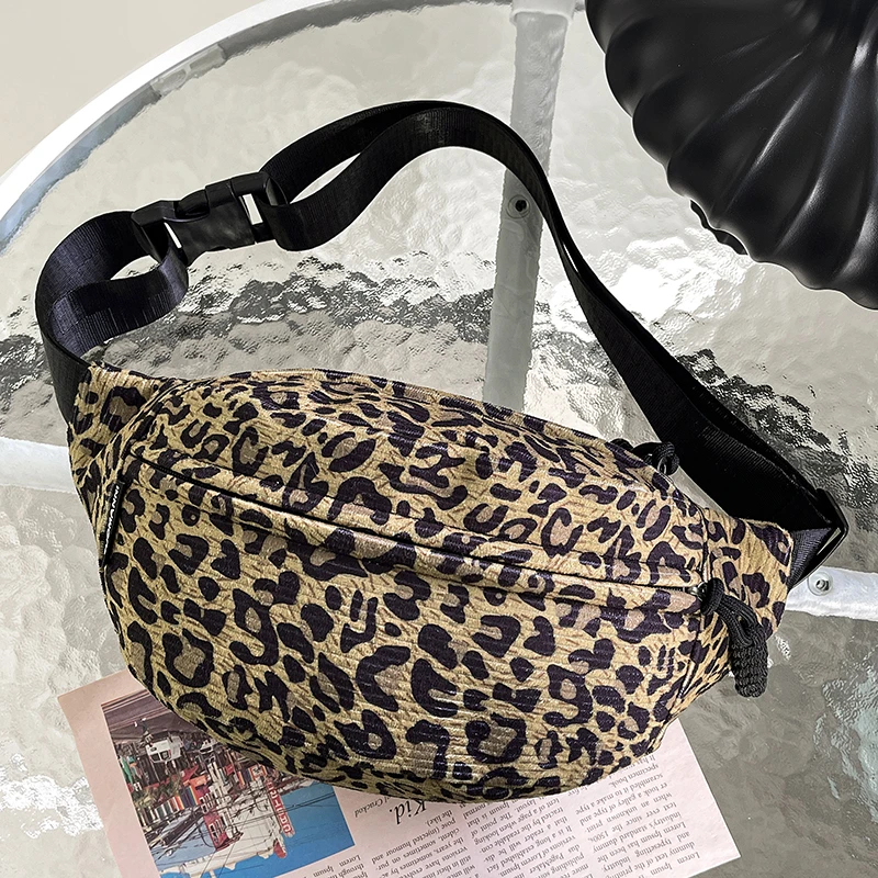 leopardo-impressao-ziper-cintura-packs-2025-venda-quente-cor-solida-estilo-neutro-casual-saco-de-peito-versatil-simples-crossbody-saco