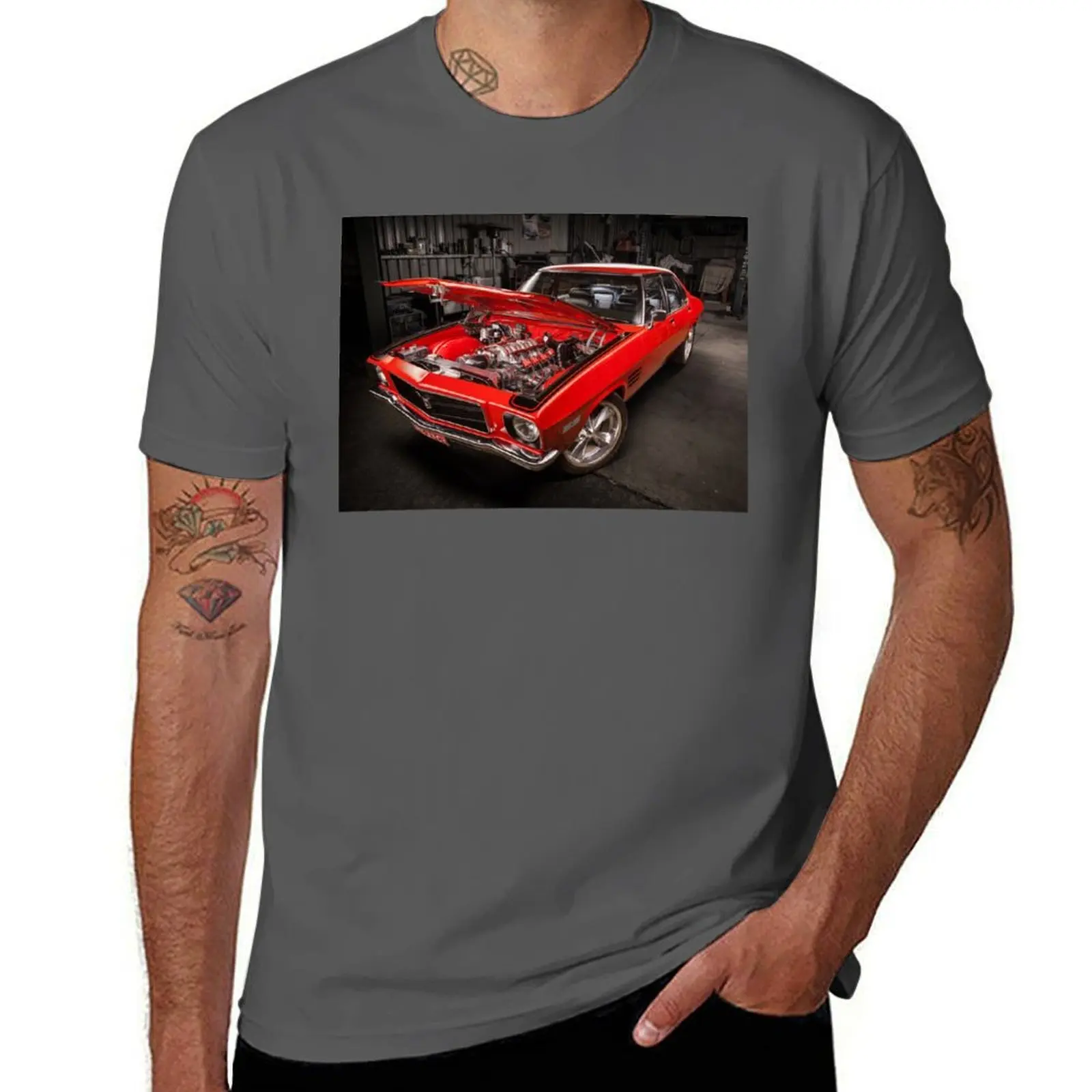 

Chris Reece's Holden HQ SS T-Shirt Summer Holiday Casual Tee