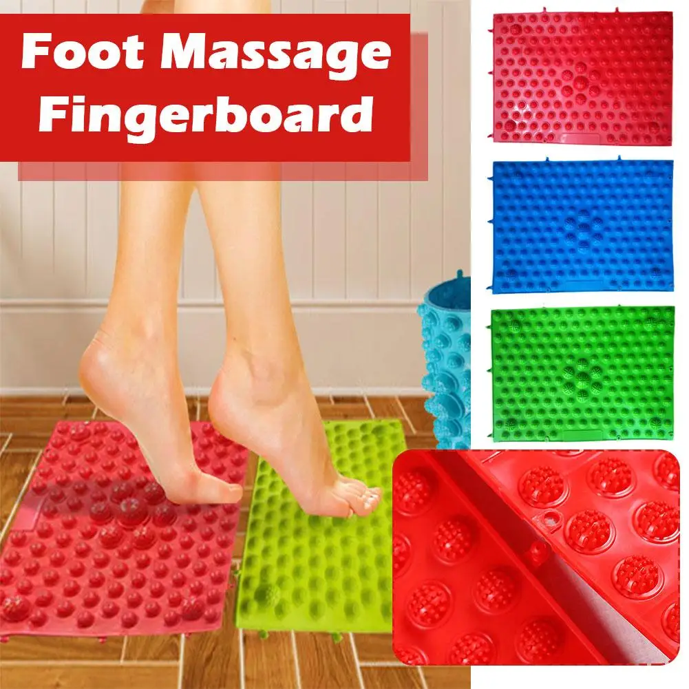 

NEW High-end Foot Care Massage Pad Acupuncture Therapy Toe Plantar Pressure Blood Circulation Plate Mat For Massager 25*30C D9V2