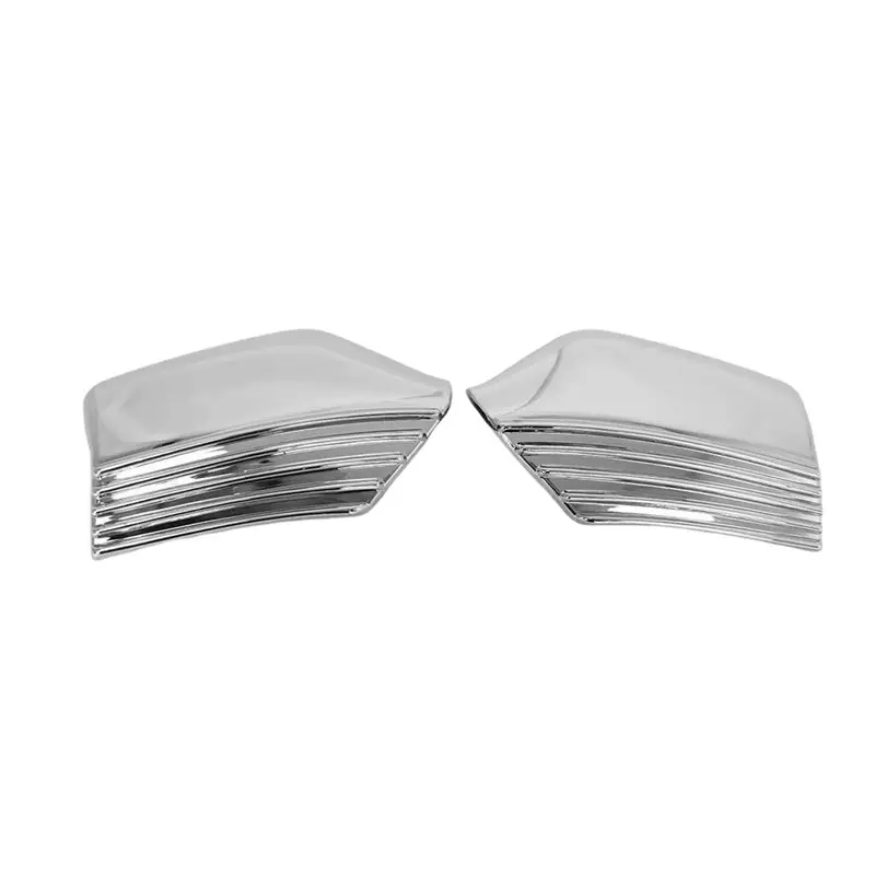 

ABTU-Chrome L&R Rearview Mirror Trim Cover For Honda Goldwing GL1500 ALL GL 1500 1988-2000 Mirror Back Accents Shells