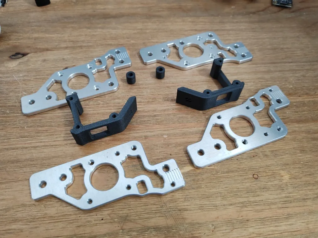 

Funssor Voron 2.4 aluminum CNC XY motor mount light weight motor base version CNC metal parts