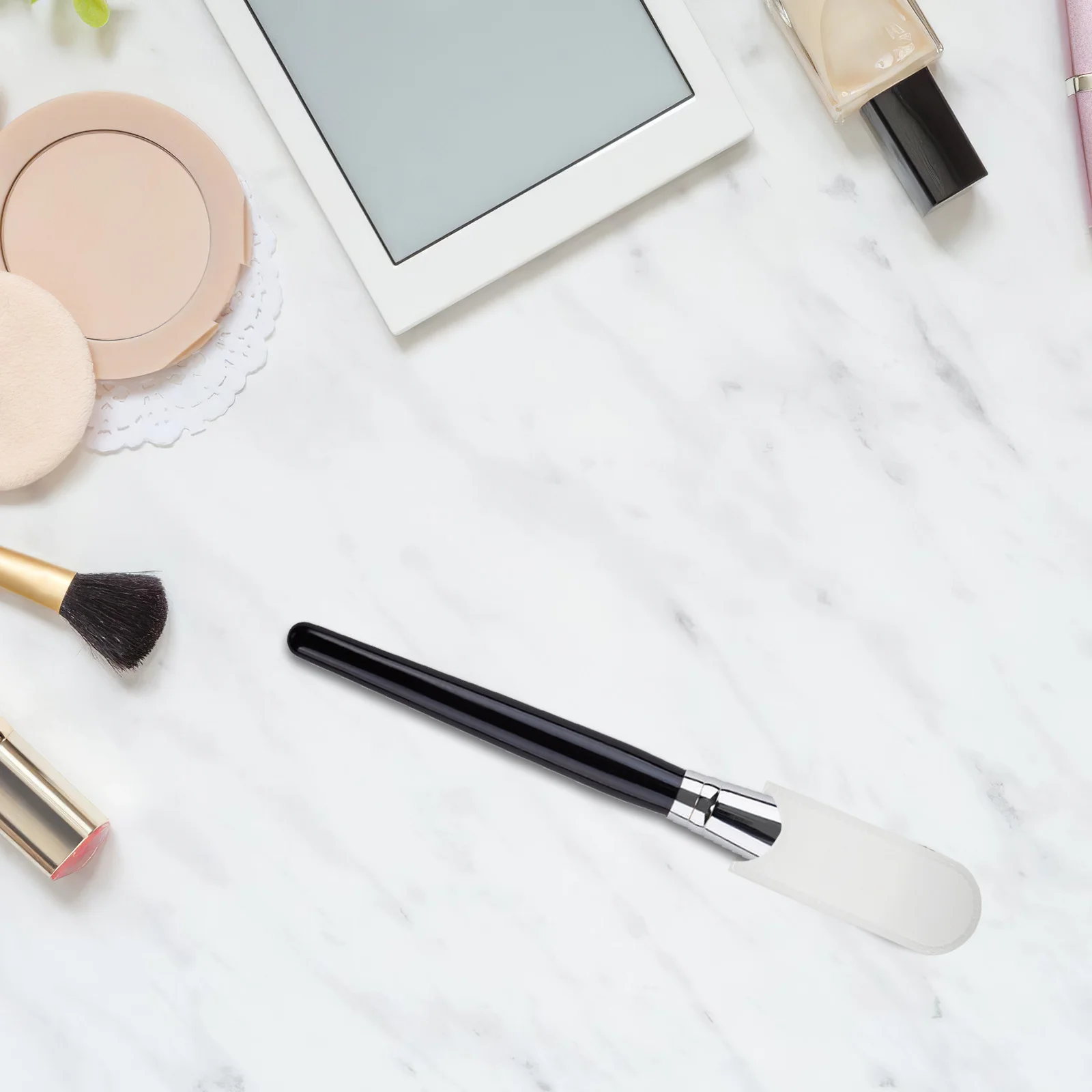 

20Pcs Makeup Organizer Bag Portable Travel Case for Brushes Sturdy Plastic Material Matte Texture Makeup Brush Bag Travel