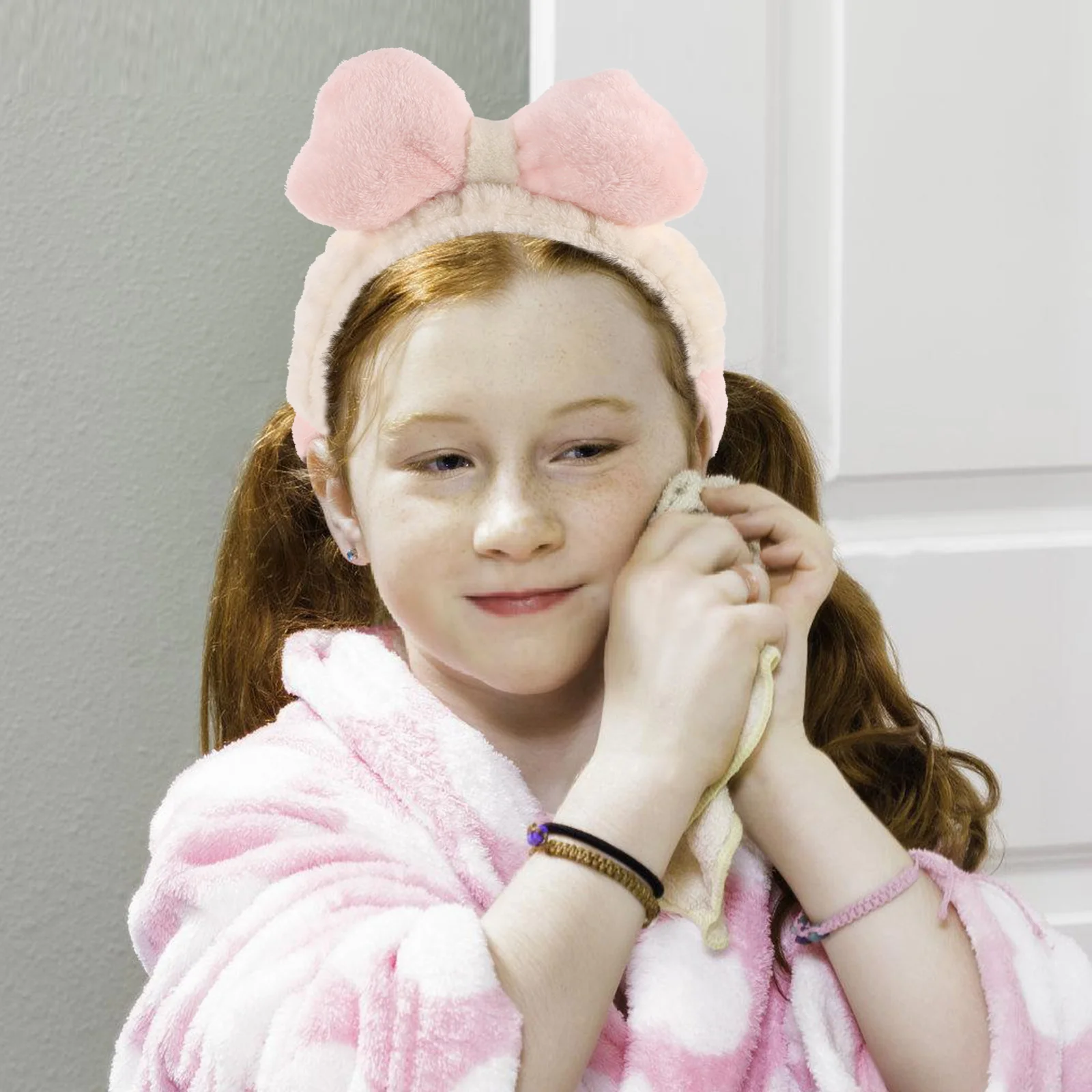 

Hair Band Soft 3D Design Makeup Headband For Women Face Skincare Headband Washing Spa Skincare Facial Accessory