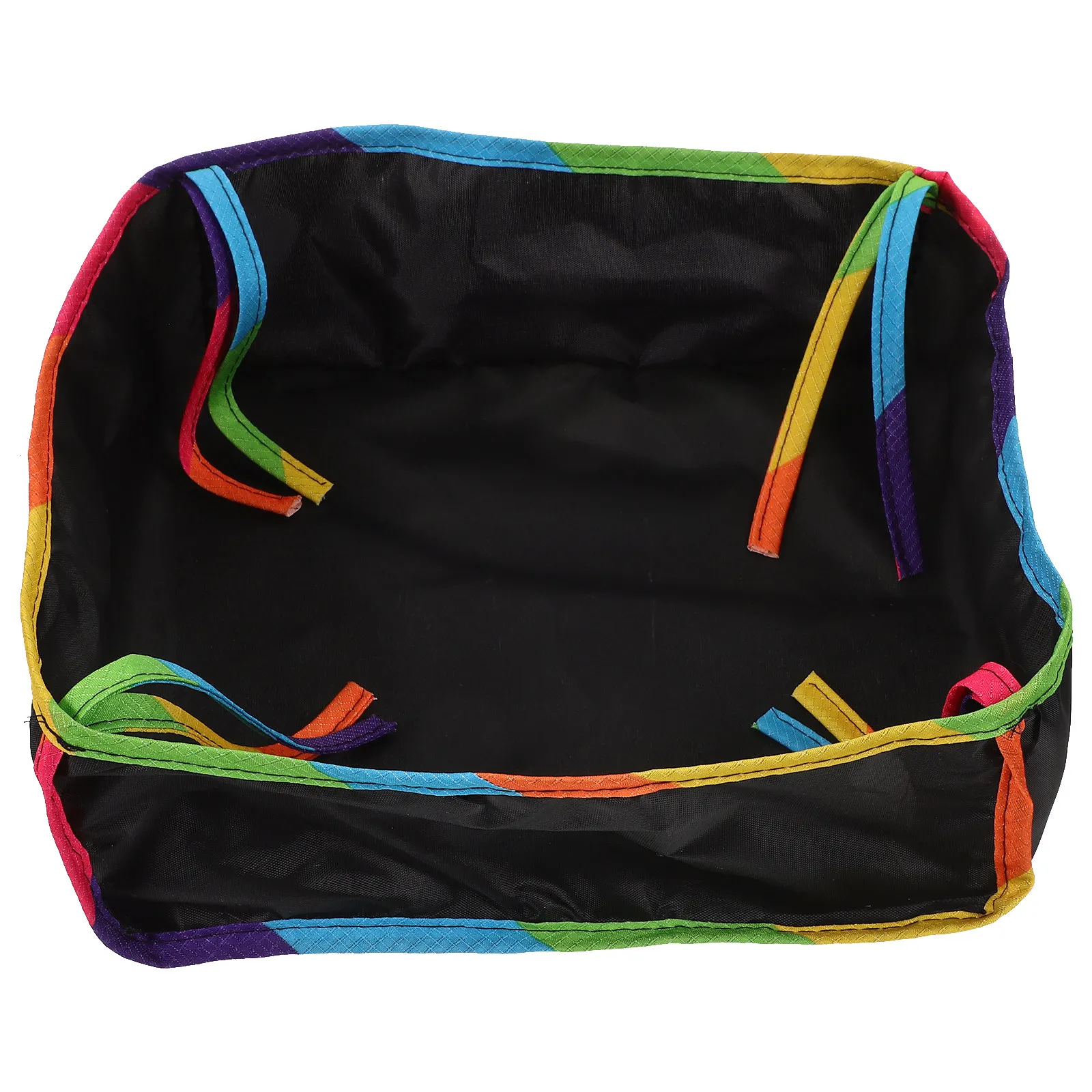 Sturdy Oxford Cloth Stroller Storage Bag for Baby Stroller Bottom – Waterproof Organizer Basket with Mesh Pocket