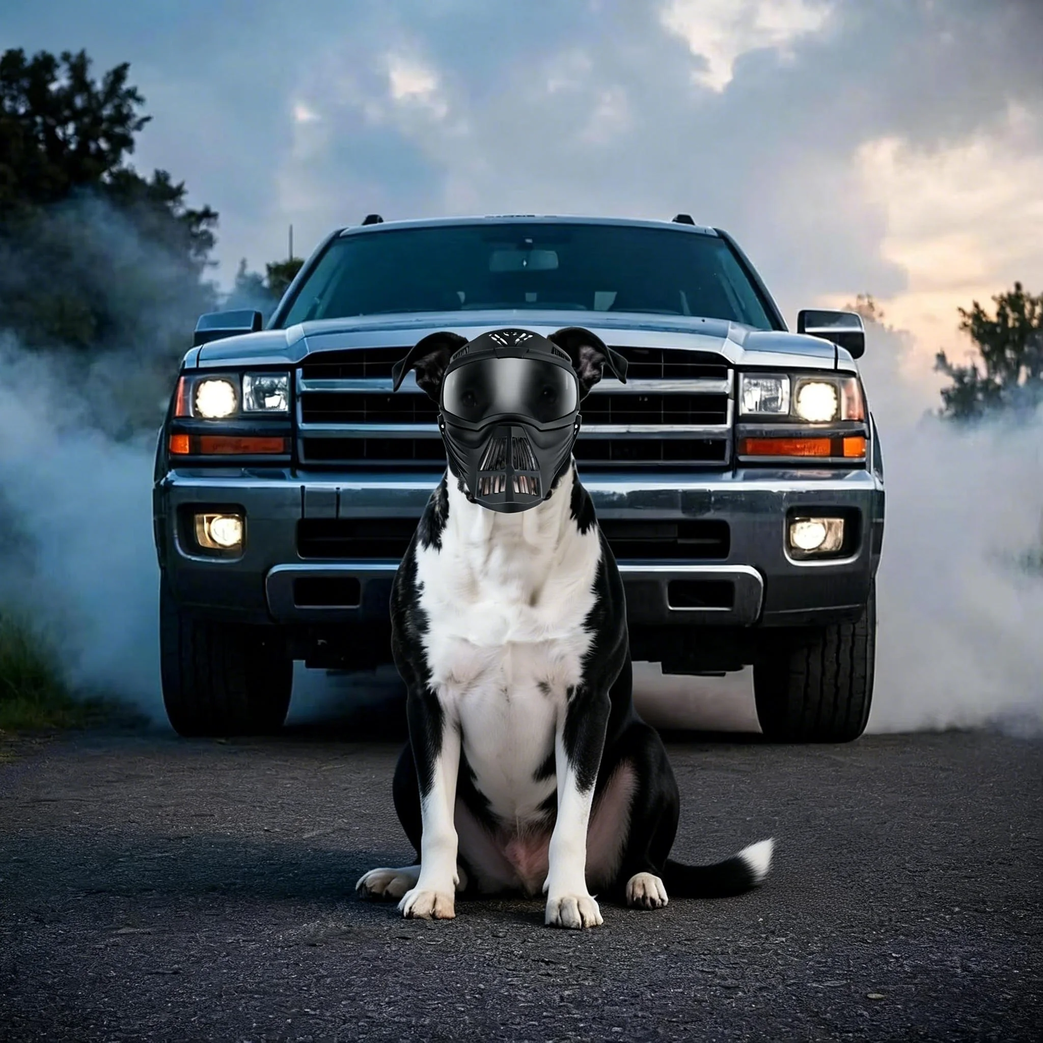 

Hamaileon Dog Goggles Large Breed, UV Protection Full Face Sunglasses for Dogs, Windproof Dustproof Snowproof Pet Eyes Wear