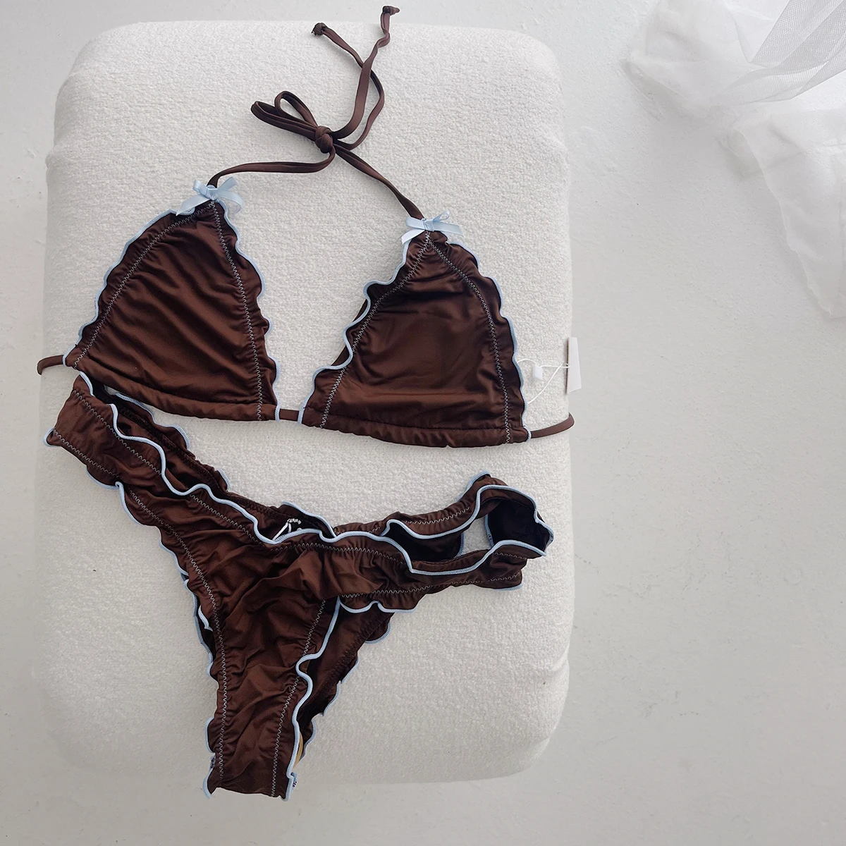 

Стринги-бикини 2025, сексуальный женский купальник, женский микро-бразильский комплект бикини, купальный костюм, купальный костюм, пляжная одежда