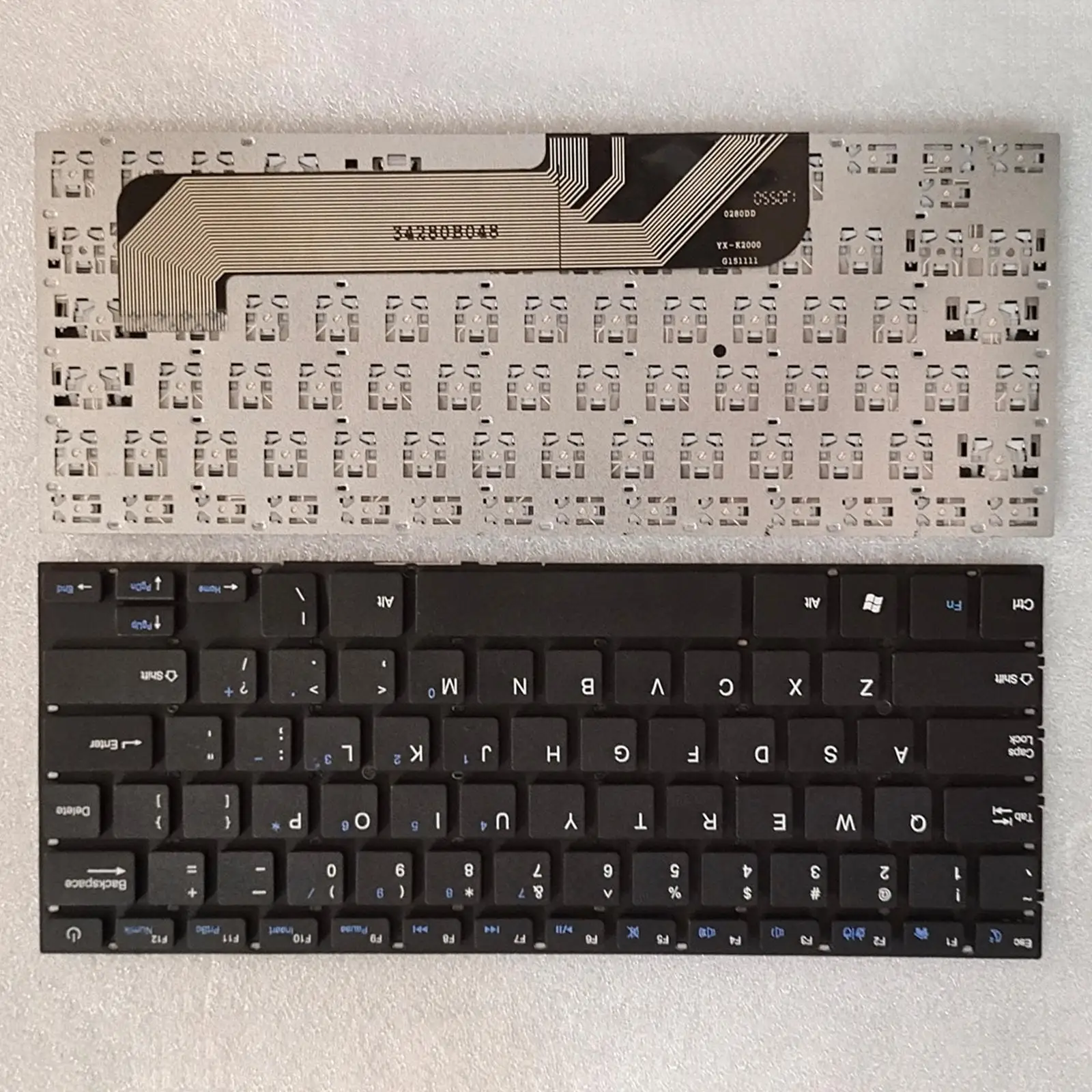 Laptop US Layout Keyboard Replacement Professional Black High High Quality Durable for PC102