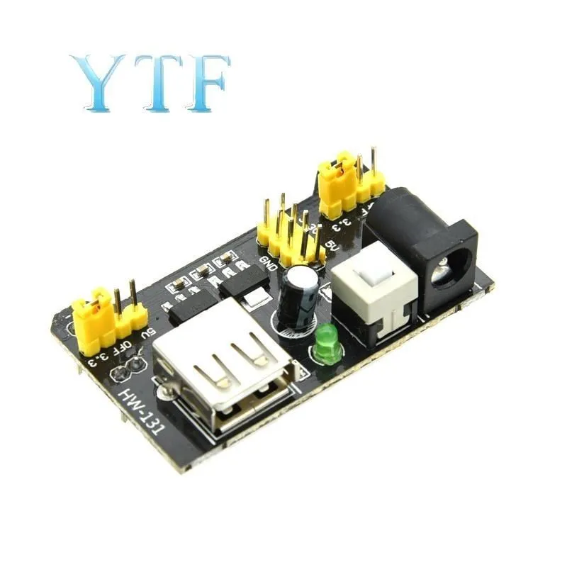 MB102 Breadboard Power Module + MB-102 830 Punten Soldeerloze Prototype Broodplank Kit 65 Flexibele Jumper Draden