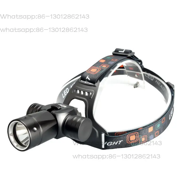 30 Meters Waterproof Rechargeable Diving Head Light, Professional Underwater Bright LED Diving Headlamp for Night Deep Diving