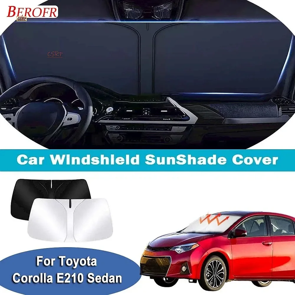 For Toyota Corolla E210 Sedan 2020-2025 Car Windshield Sunshade Cover Front Window Sun Shade Heat Insulation Auto Accessories